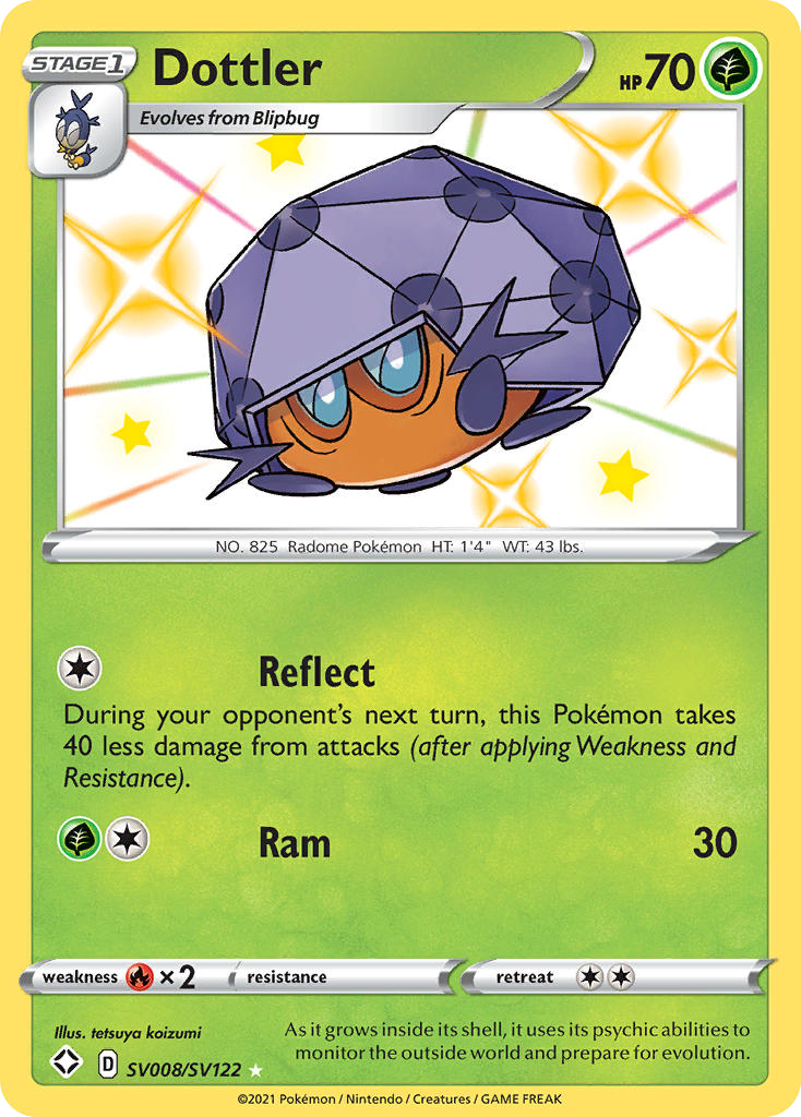 Dottler - Shining Fates Shiny Vault SET-SV008