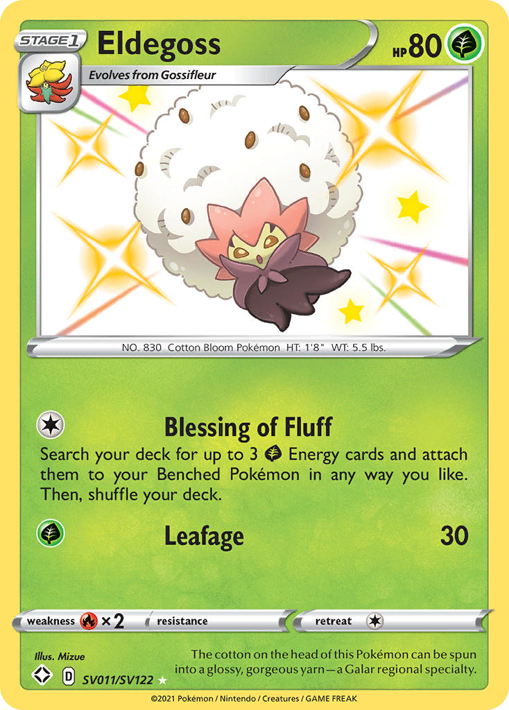 Eldegoss - Shining Fates Shiny Vault SET-SV011
