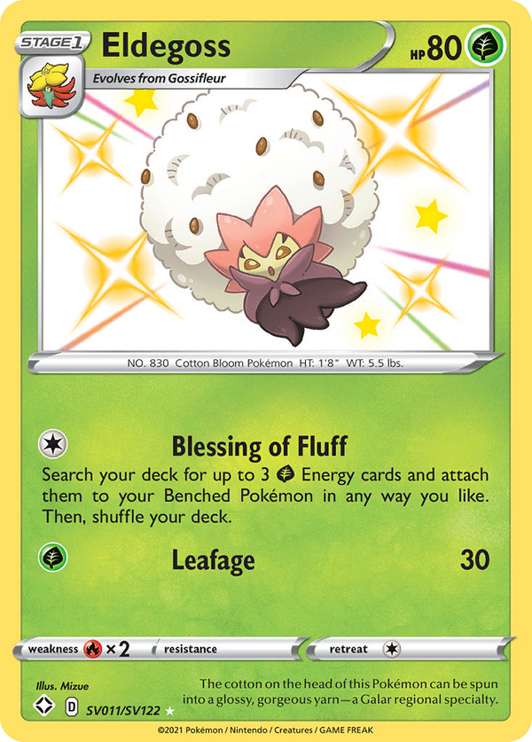 Eldegoss - Shining Fates Shiny Vault SET-SV011