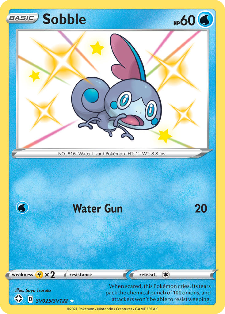 Sobble - Shining Fates Shiny Vault SET-SV025
