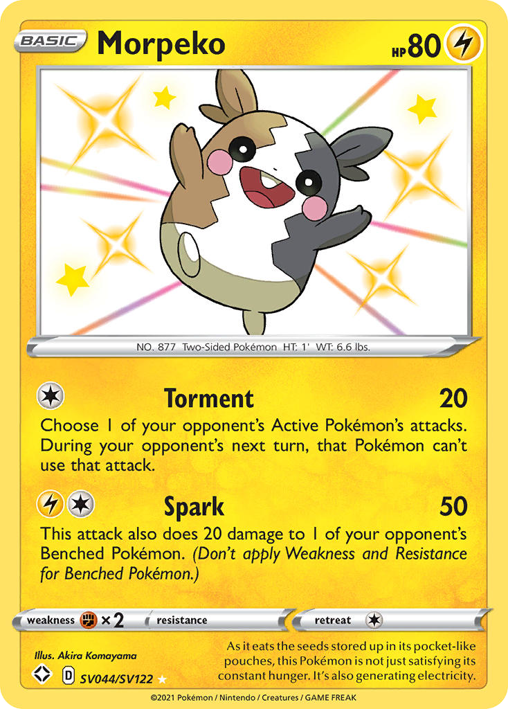 Morpeko - Shining Fates Shiny Vault SET-SV044