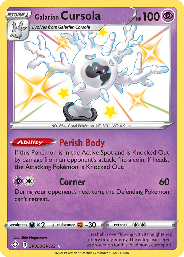 Galarian Cursola - Shining Fates Shiny Vault SET-SV050