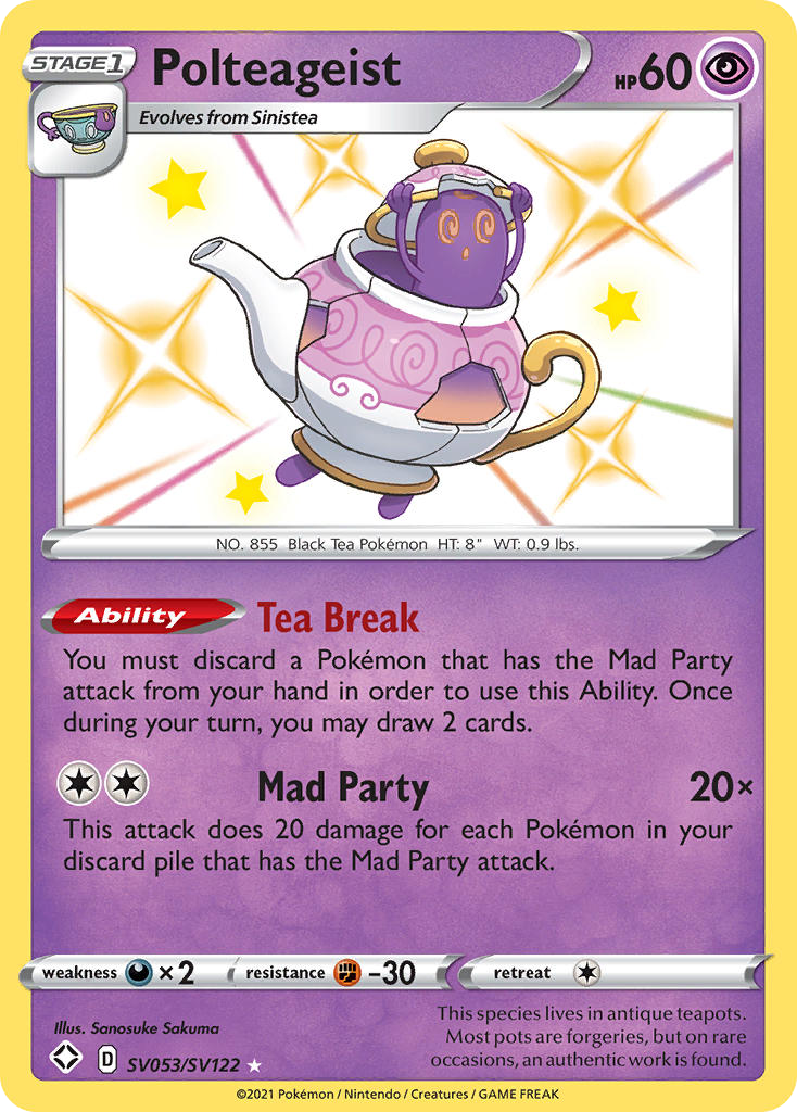 Polteageist - Shining Fates Shiny Vault SET-SV053