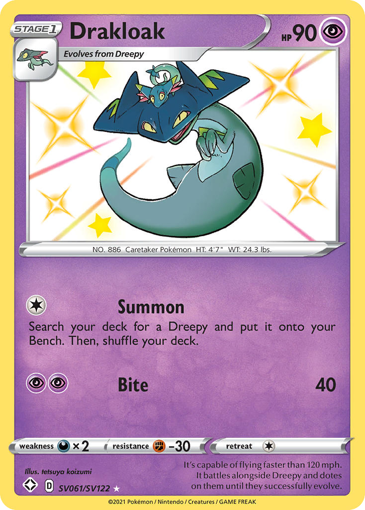 Drakloak - Shining Fates Shiny Vault SET-SV061
