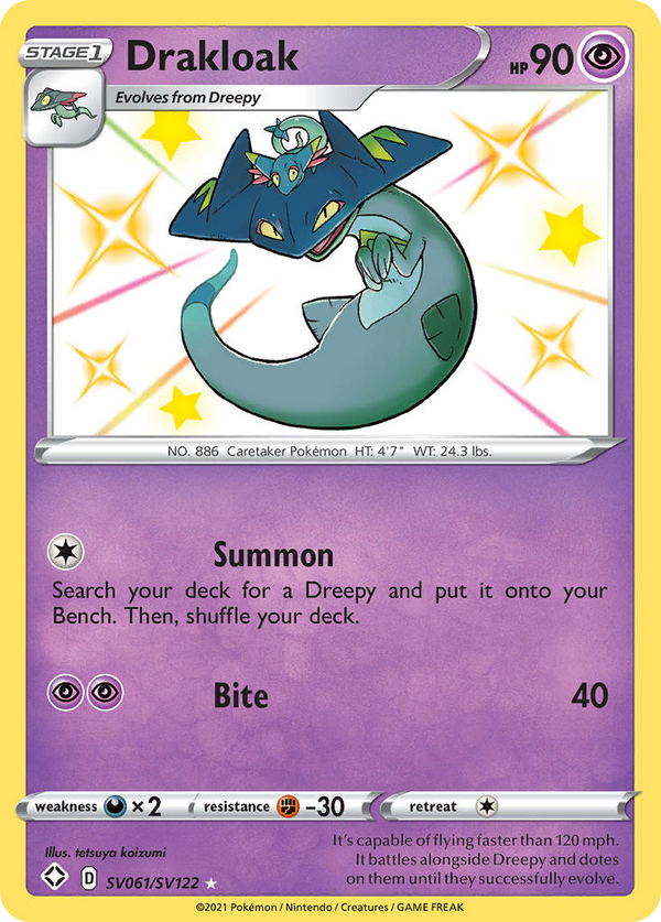 Drakloak - Shining Fates Shiny Vault SET-SV061