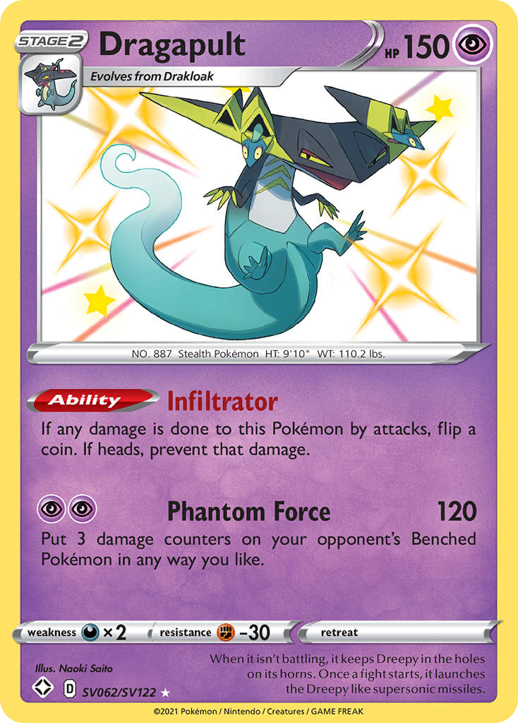 Dragapult - Shining Fates Shiny Vault SET-SV062