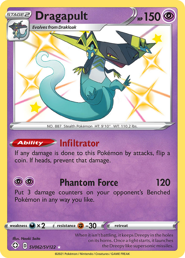 Dragapult - Shining Fates Shiny Vault SET-SV062