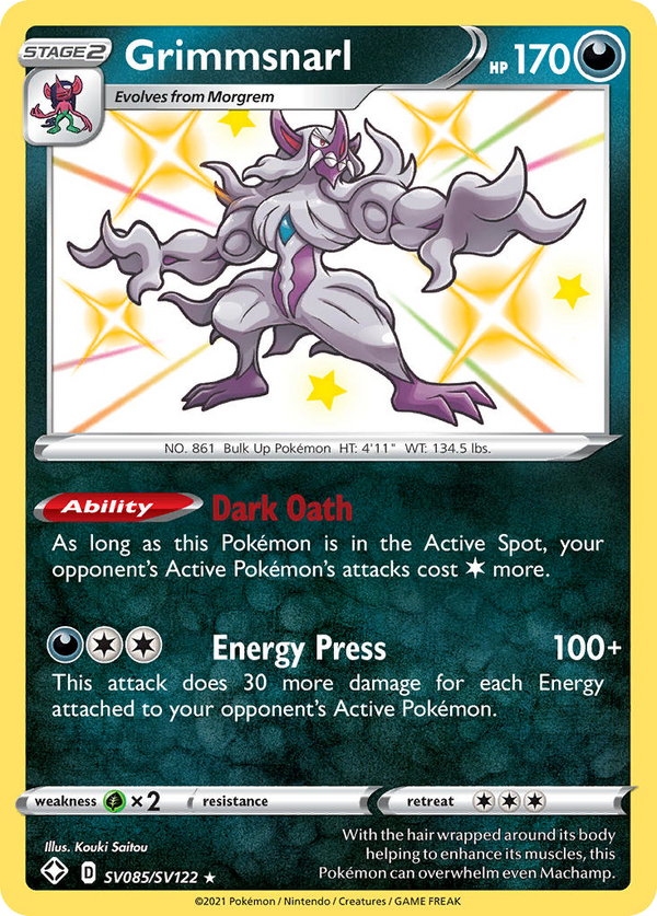 Grimmsnarl - Shining Fates Shiny Vault SET-SV085