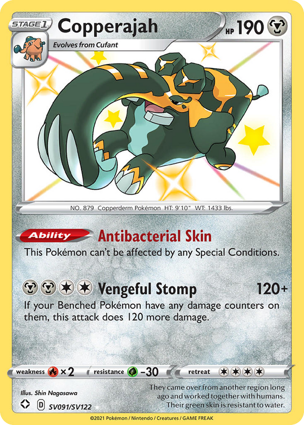 Copperajah - Shining Fates Shiny Vault SET-SV091
