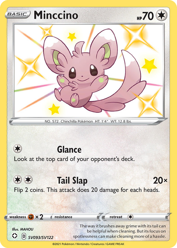 Minccino - Shining Fates Shiny Vault SET-SV093