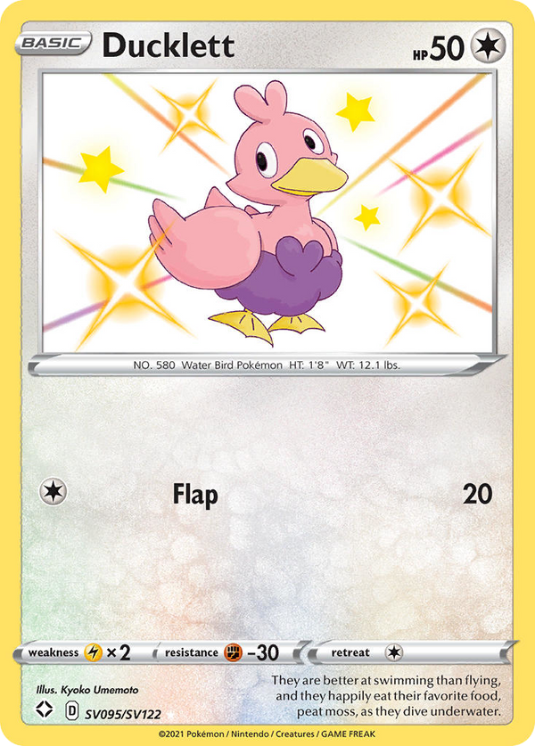 Ducklett - Shining Fates Shiny Vault SET-SV095