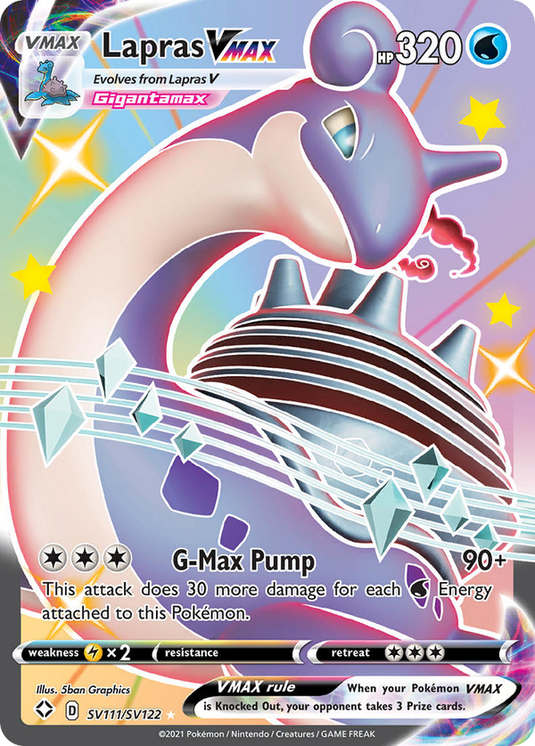 Lapras VMAX - Shining Fates Shiny Vault SET-SV111