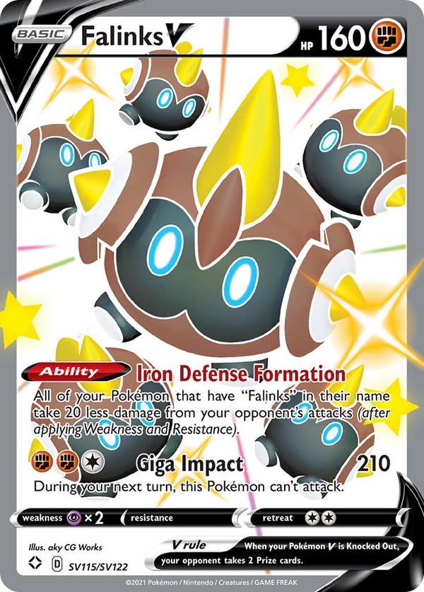Falinks V - Shining Fates Shiny Vault SET-SV115