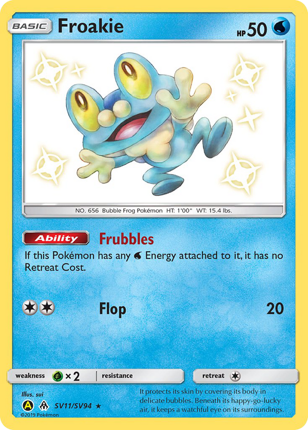 Froakie - Hidden Fates Shiny Vault SET-SV11