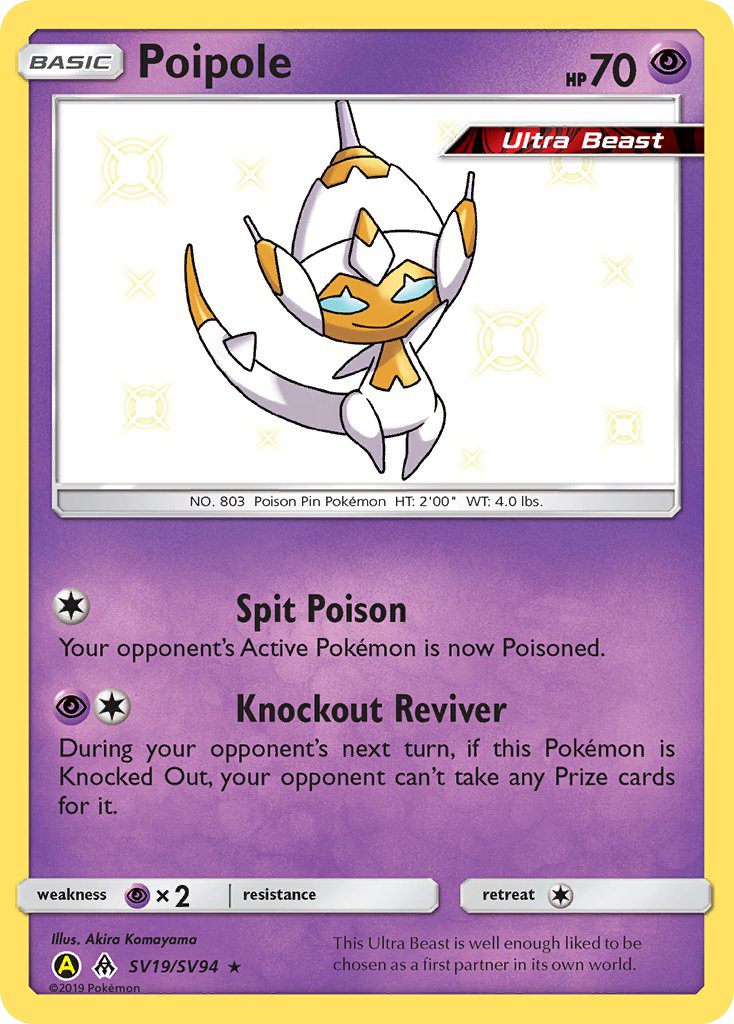 Poipole - Hidden Fates Shiny Vault SET-SV19