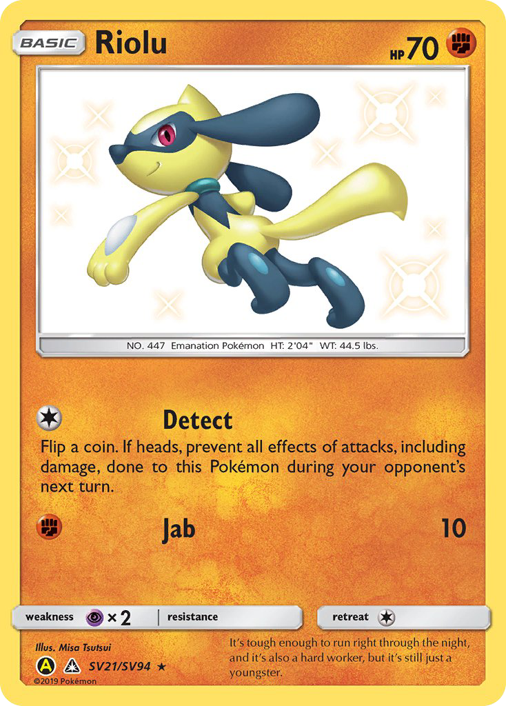 Riolu - Hidden Fates Shiny Vault SET-SV21