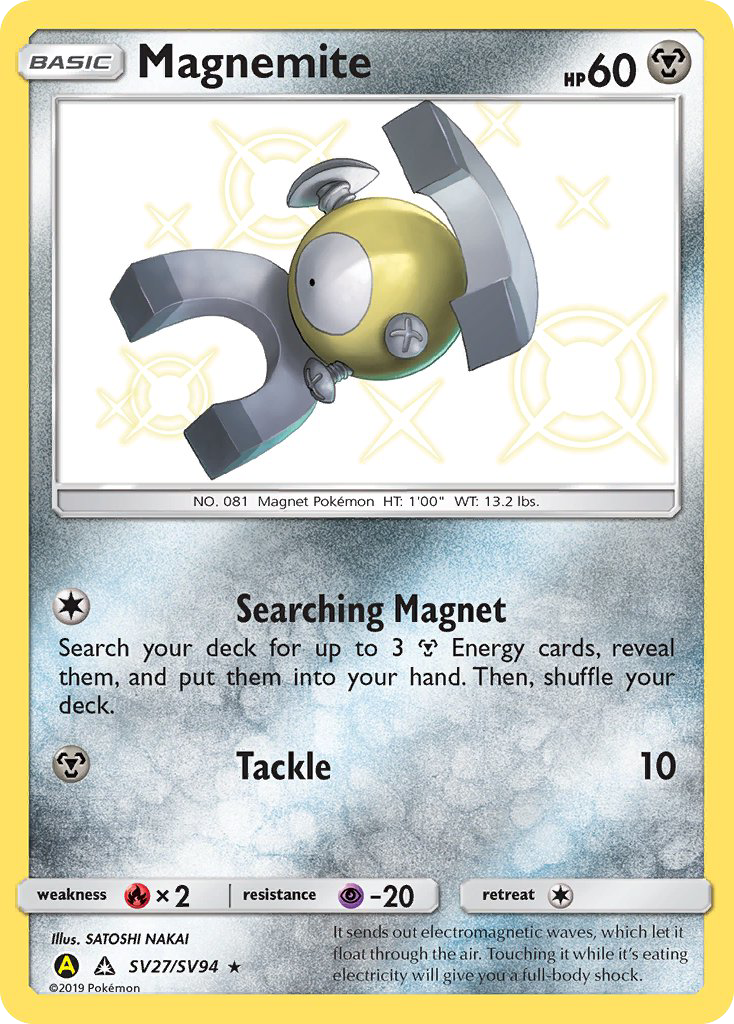 Magnemite - Hidden Fates Shiny Vault SET-SV27