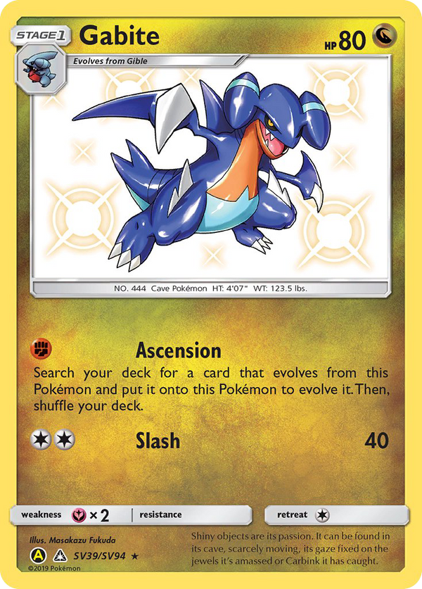 Gabite - Hidden Fates Shiny Vault SET-SV39