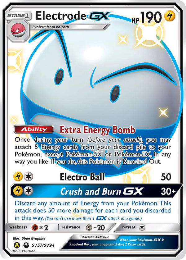 Electrode-GX - Hidden Fates Shiny Vault SET-SV57