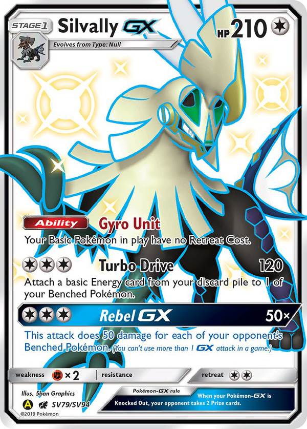 Silvally-GX - Hidden Fates Shiny Vault SET-SV79