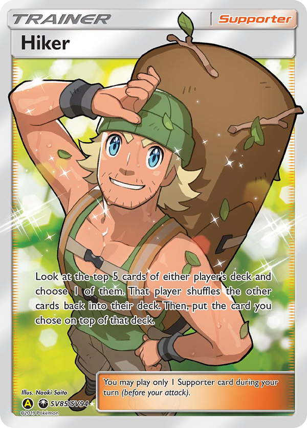Hiker - Hidden Fates Shiny Vault SET-SV85