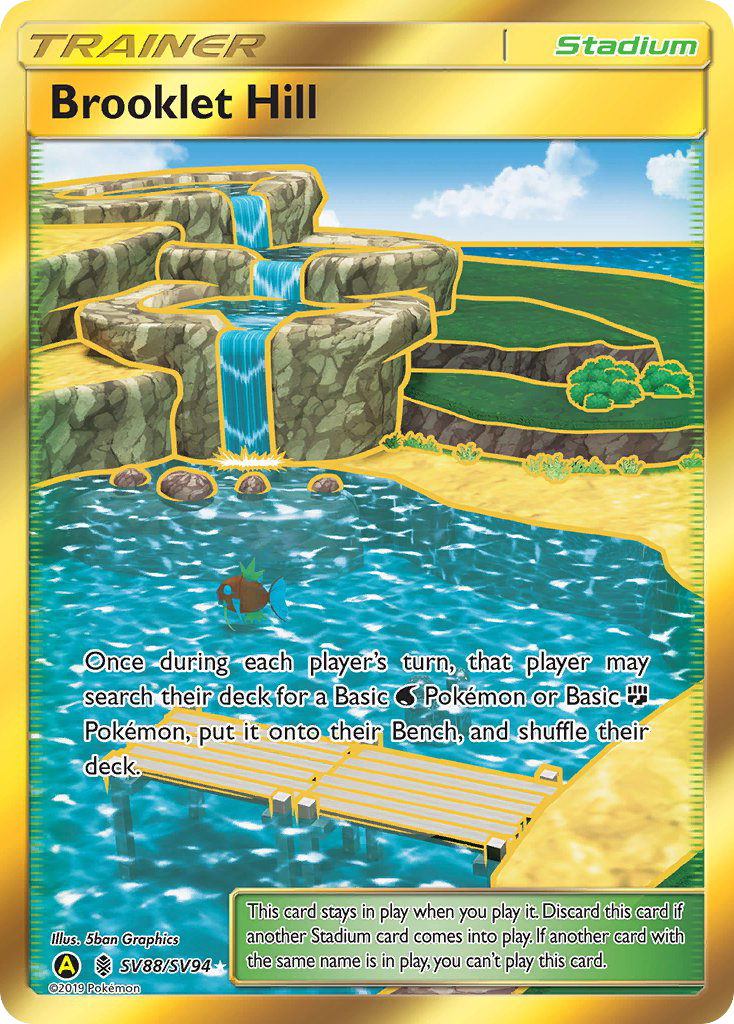 Brooklet Hill - Hidden Fates Shiny Vault SET-SV88