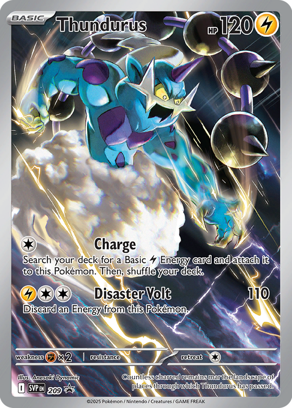 Thundurus Scarlet & Violet Promos SET-209