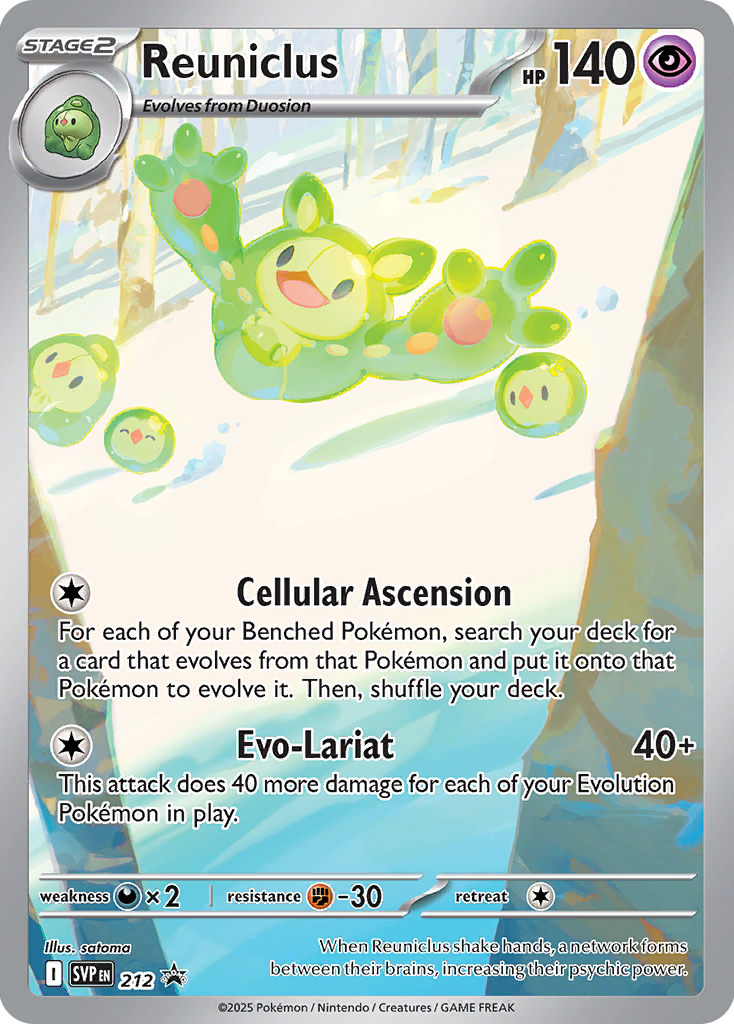 Reuniclus Scarlet & Violet Promos SET-212