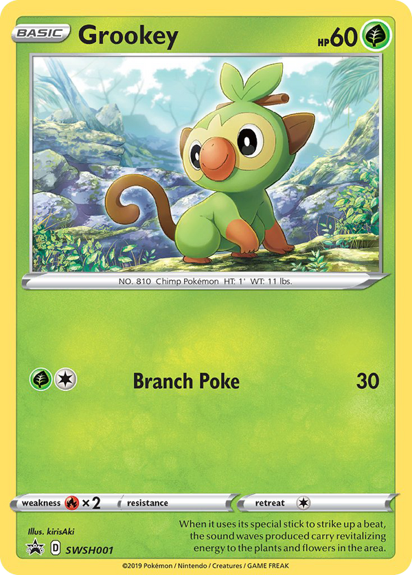 Grookey - SWSH Black Star Promos SET-SWSH001
