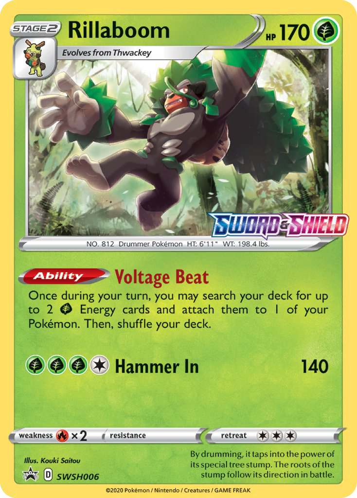 Rillaboom - SWSH Black Star Promos SET-SWSH006