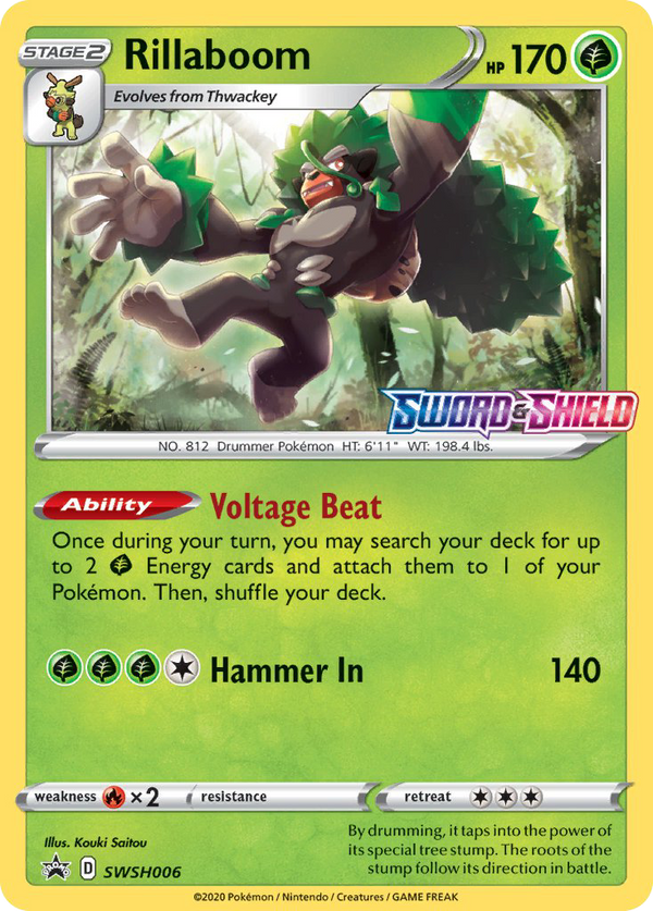 Rillaboom - SWSH Black Star Promos SET-SWSH006