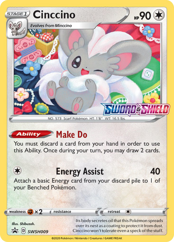 Cinccino - SWSH Black Star Promos SET-SWSH009