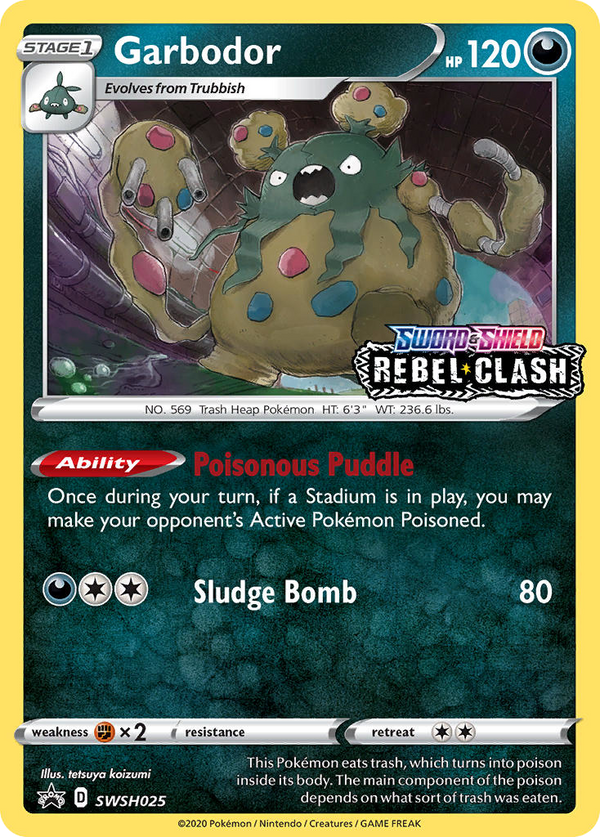 Garbodor - SWSH Black Star Promos SET-SWSH025