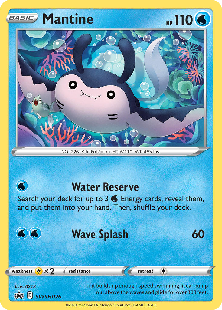 Mantine - SWSH Black Star Promos SET-SWSH026