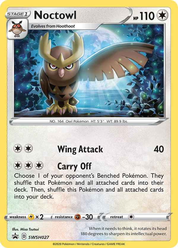 Noctowl - SWSH Black Star Promos SET-SWSH027