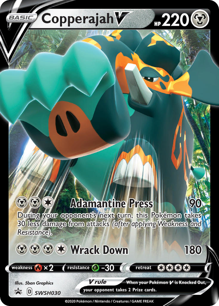Copperajah V - SWSH Black Star Promos SET-SWSH030
