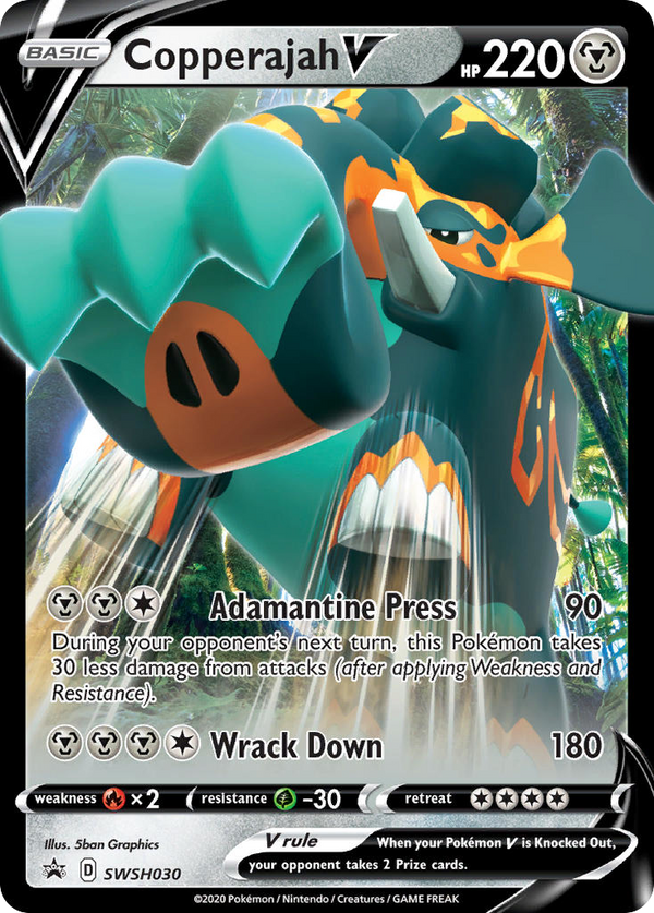 Copperajah V - SWSH Black Star Promos SET-SWSH030