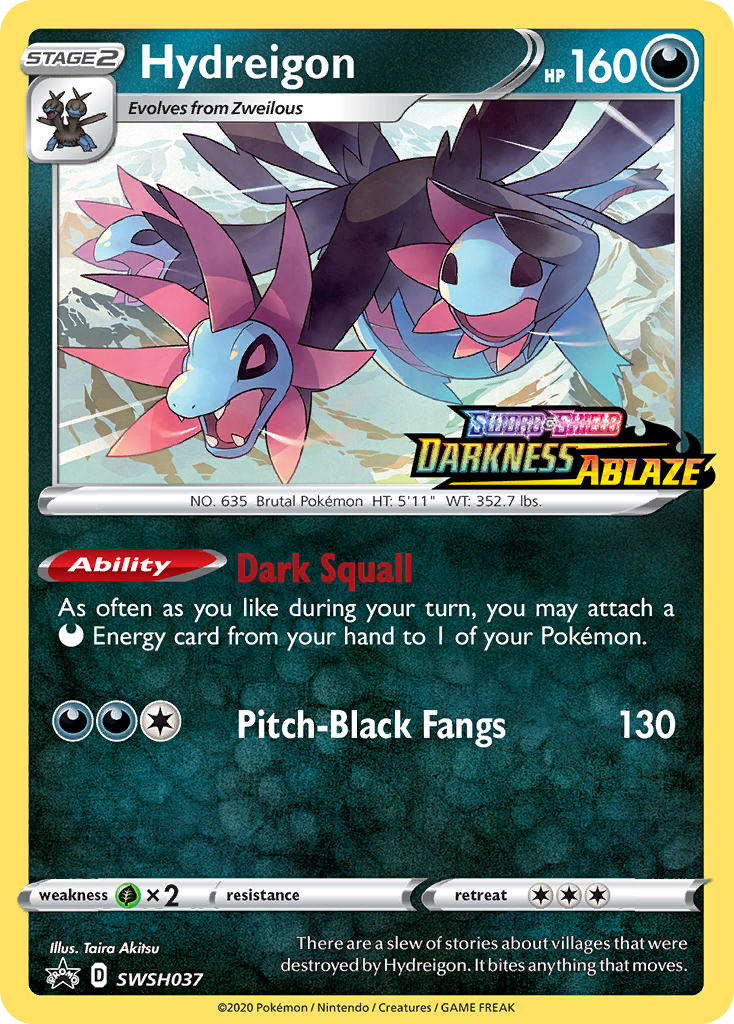 Hydreigon - SWSH Black Star Promos SET-SWSH037