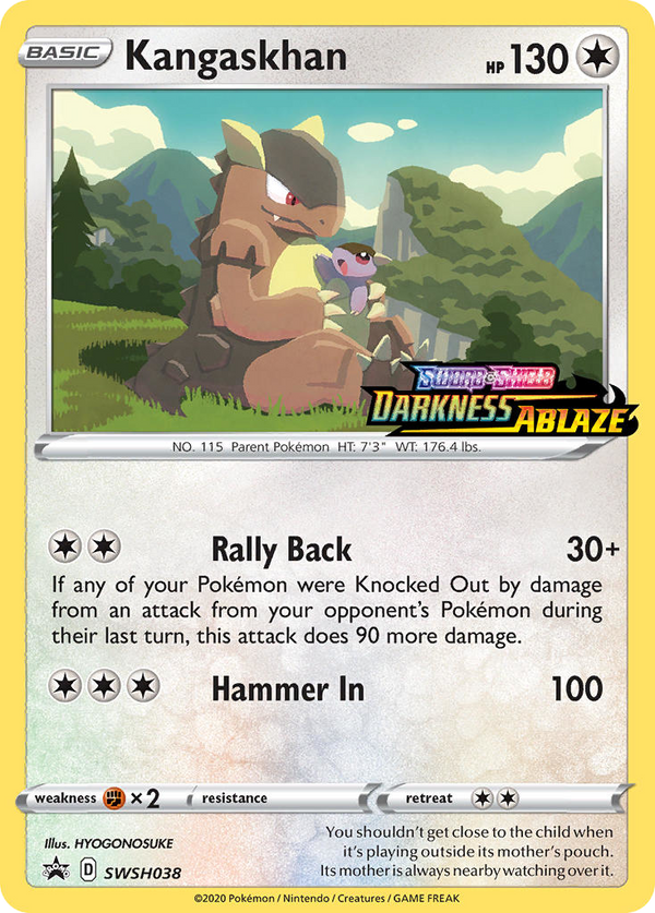 Kangaskhan - SWSH Black Star Promos SET-SWSH038