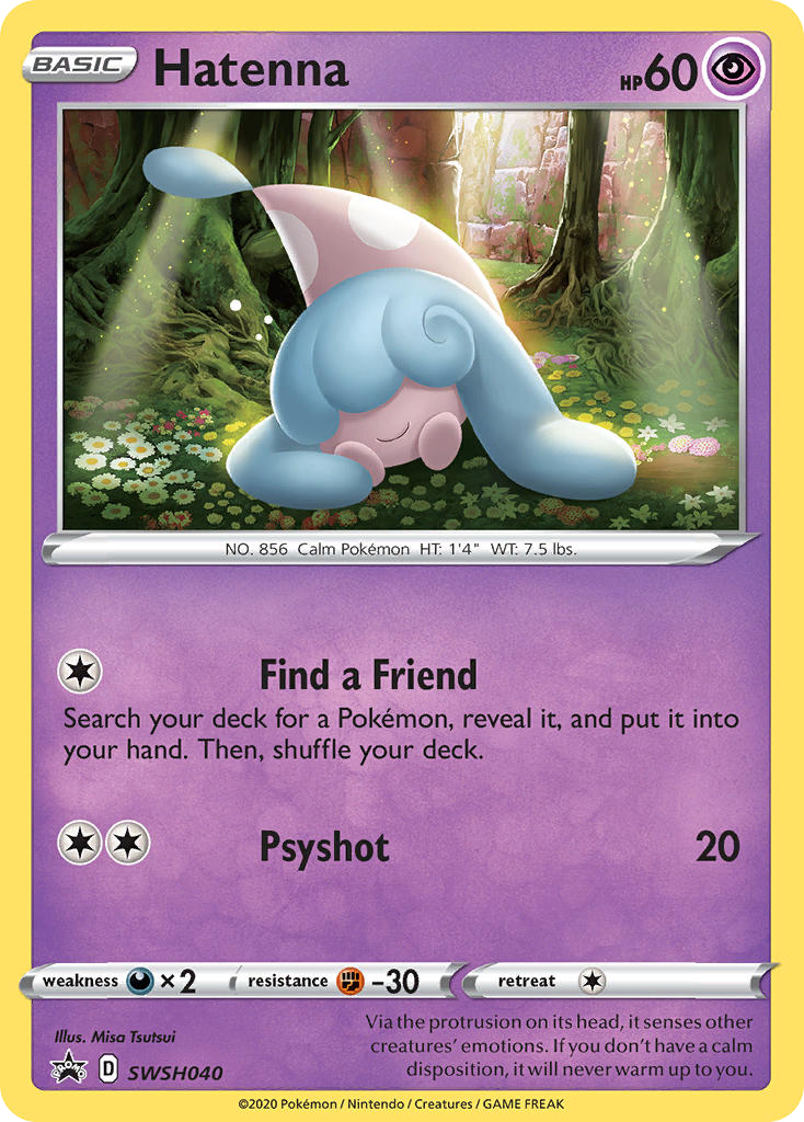 Hatenna - SWSH Black Star Promos SET-SWSH040