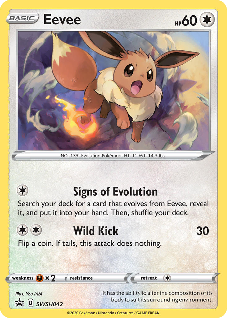 Eevee - SWSH Black Star Promos SET-SWSH042