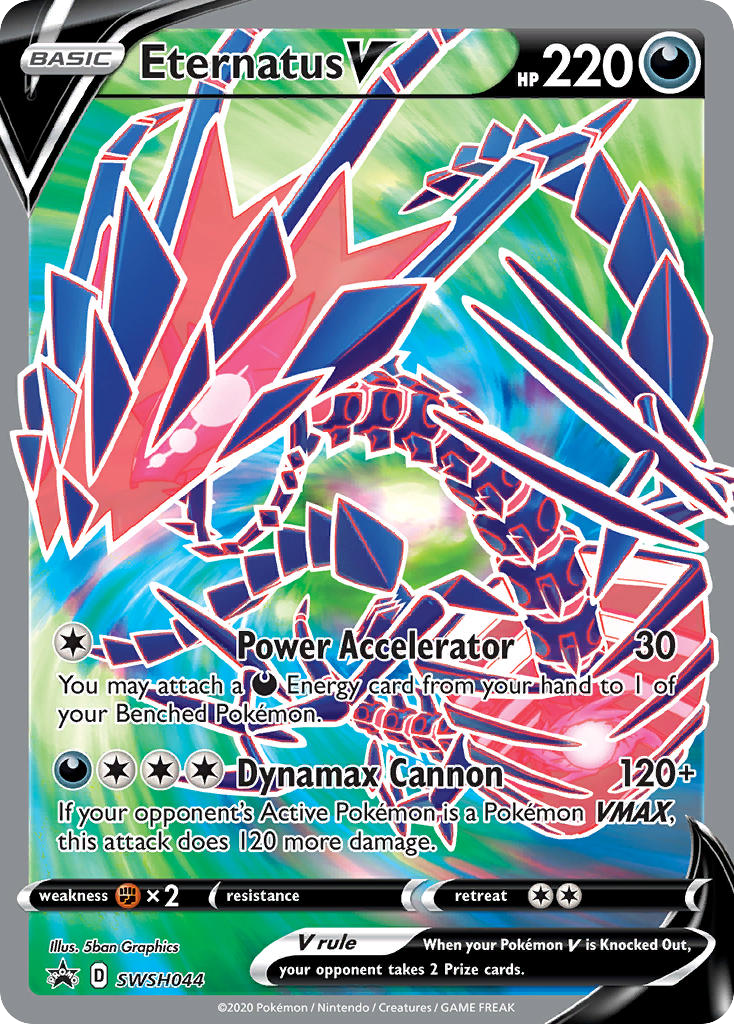 Eternatus V - SWSH Black Star Promos SET-SWSH044