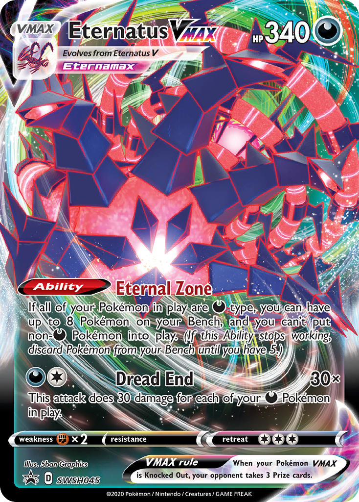 Eternatus VMAX - SWSH Black Star Promos SET-SWSH045