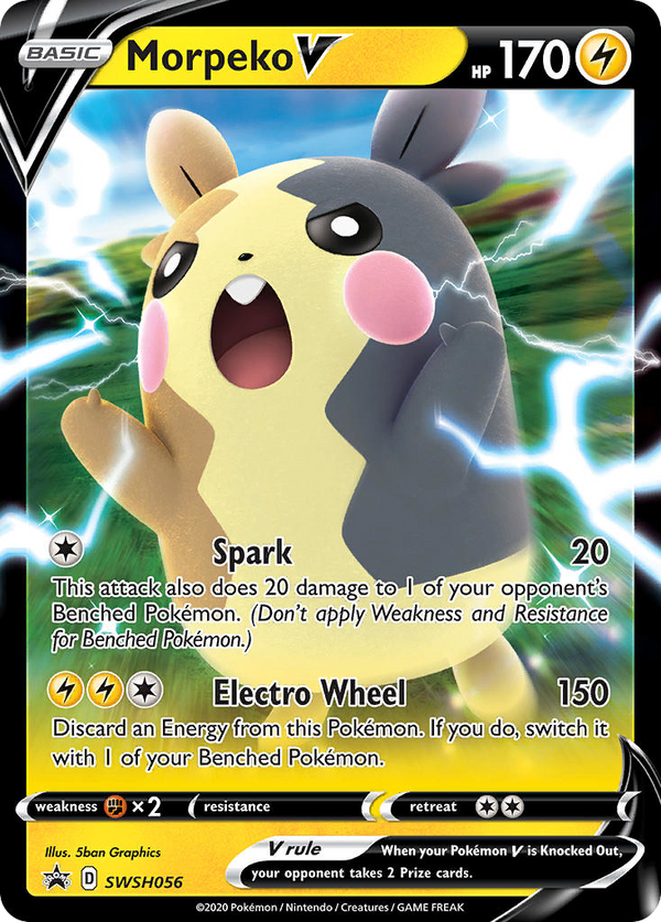 Morpeko V - SWSH Black Star Promos SET-SWSH056