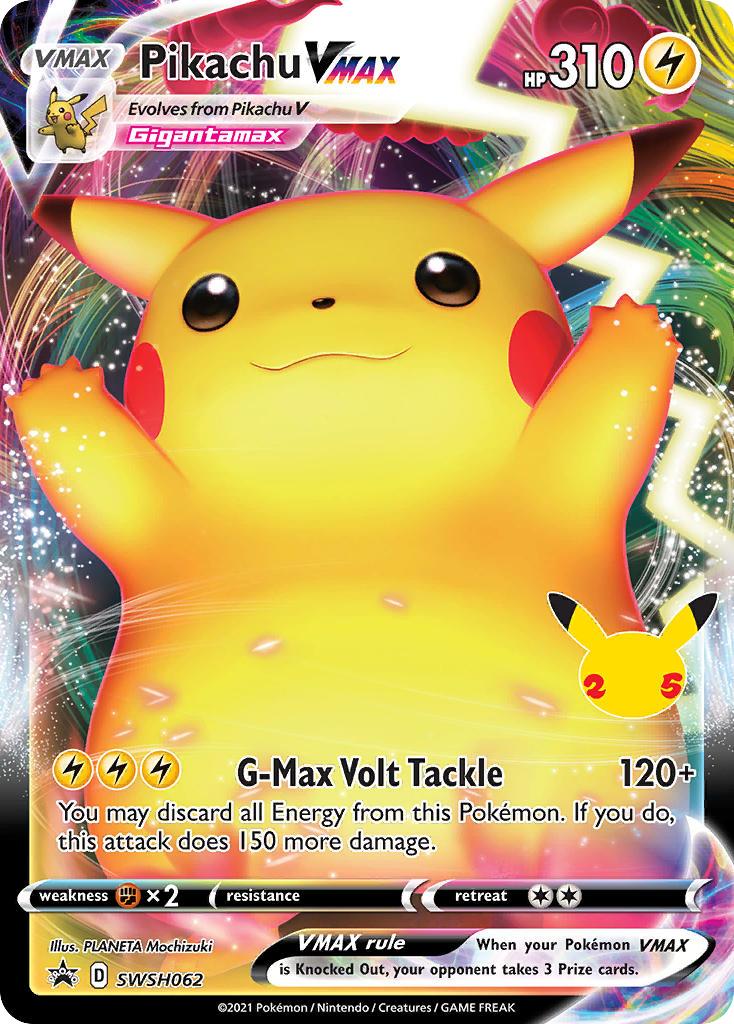 Pikachu VMAX - SWSH Black Star Promos SET-SWSH062