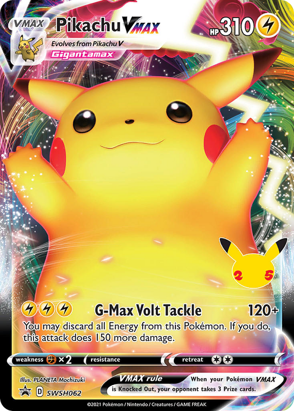 Pikachu VMAX - SWSH Black Star Promos SET-SWSH062