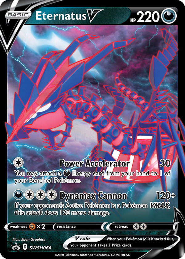 Eternatus V - SWSH Black Star Promos SET-SWSH064