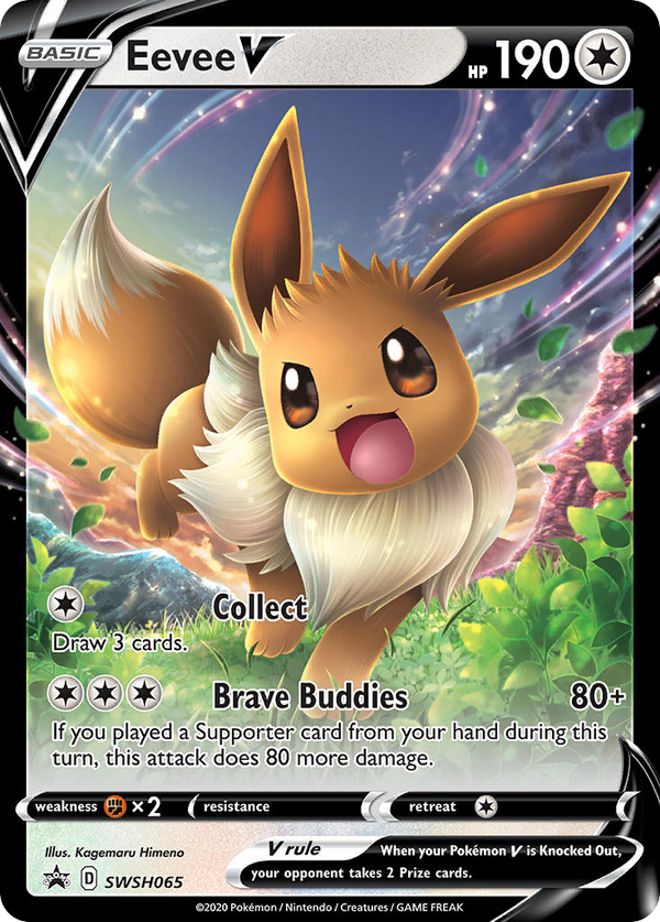 Eevee V - SWSH Black Star Promos SET-SWSH065