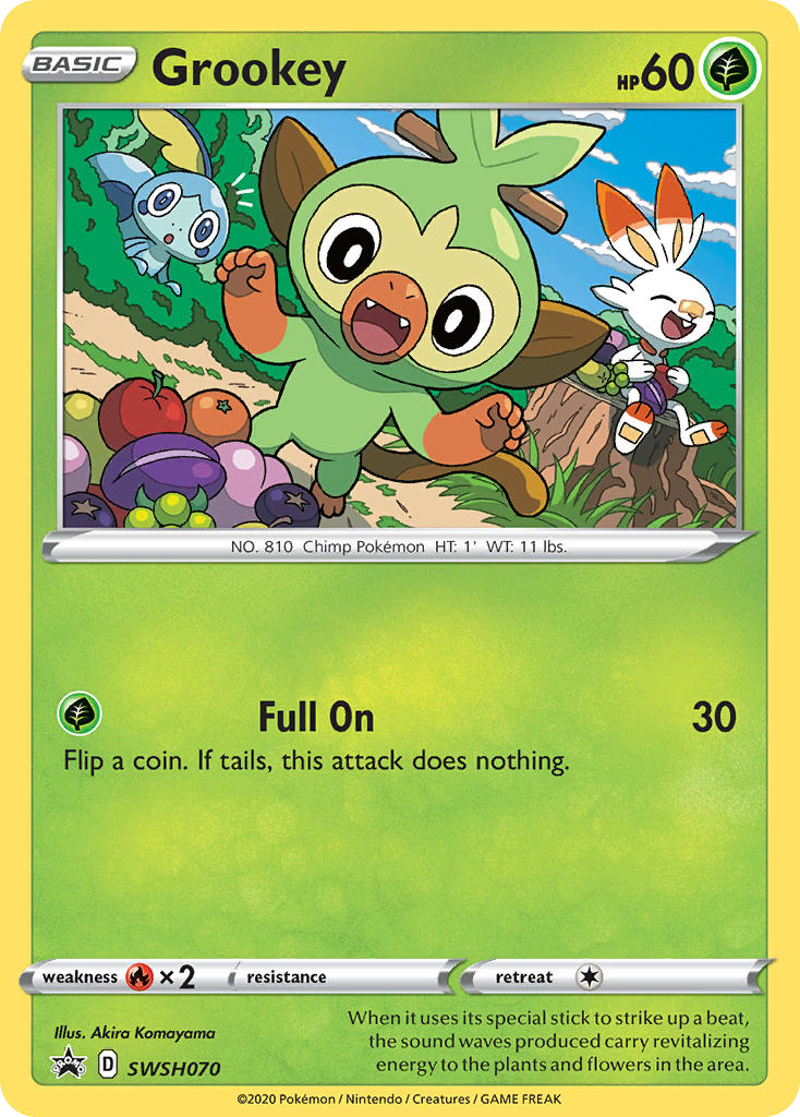 Grookey - SWSH Black Star Promos SET-SWSH070