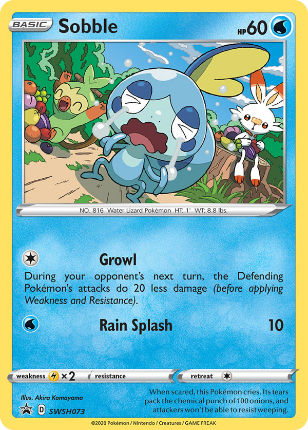 Sobble - SWSH Black Star Promos SET-SWSH073